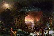 Thomas Cole Voyage of Life Manhood oil painting